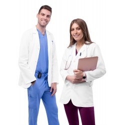 39 "Unisex Abdominal Lab Coat