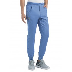 Pantalón jogger con cintura elástica media para hombre